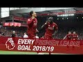 All 89 of Liverpool's Premier League goals from the 2018/19 season