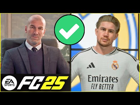 8 Things You SHOULD DO When You Start FC 25 Career Mode ✅