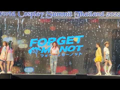 VID0326 HatoBito - " Forget Me Not  "  World Cosplay Summit Thailand 2022 @ CentralAyutthaya