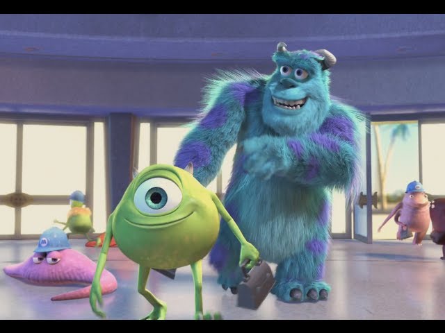 Vídeo relacionado con Disney PIXAR Monsters Inc. Sulley and Boo Smiles Sudadera