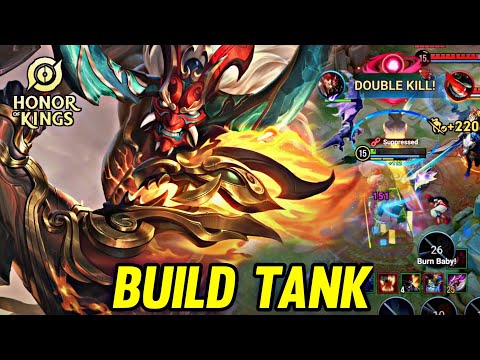 HOK : DIAN WEI GAMEPLAY | BUILD TANK - HONOR OF KINGS