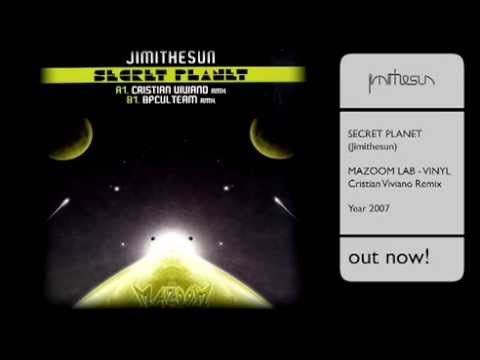 JIMITHESUN - Secret Planet remixes - (Vinyl Mazoom Lab) - Year 2007