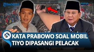 INI KATA PRABOWO soal Alat Pelacak Ditemukan di Mobil Eks Ketua BEM UGM Tiyo Ardianto