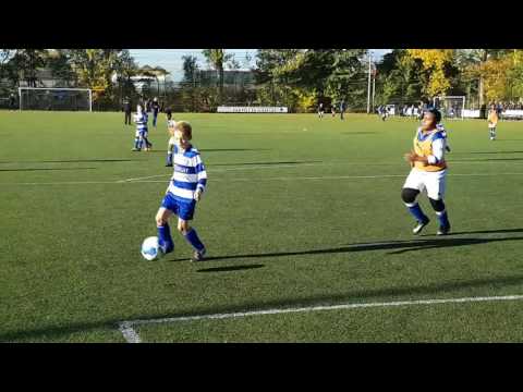 LMO JO11-2 tegen XerxesDZB JO11-5 op 29-10-2016 | 2e helft