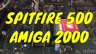 Spitfire 500 14 MHz Accelerator on AMIGA 2000