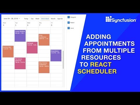 Adding Appointments for Multiple Resources to React Scheduler