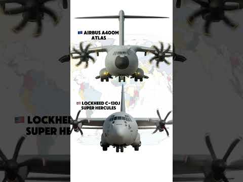 A400M vs C-130J – Tactical Airlifters Face Off
