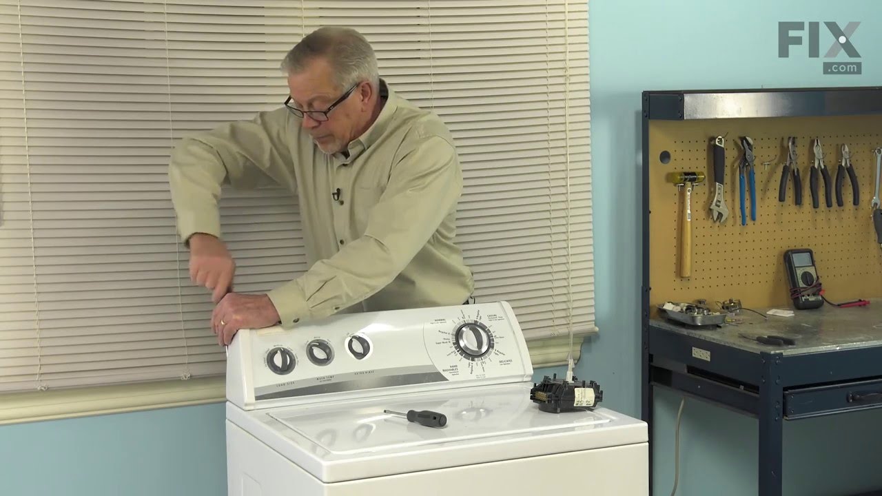 Replacing your Whirlpool Washer Timer - 60  Hz.