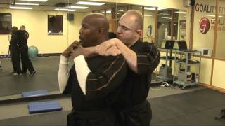 How to get out of a Choke Hold ! Street fighting