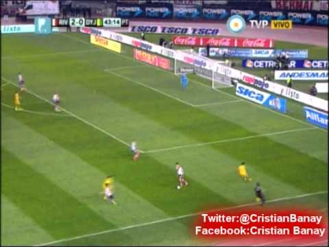 River 3 Defensa y Justicia 0 (Relato Mariano Closs) Torneo Primera Division 2014