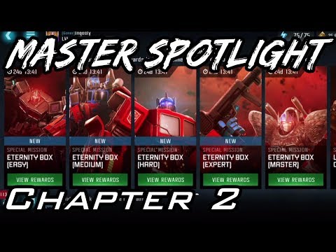 Eternity Box - Master Spotlight | Chapter 2 - Transformers: Forged to Fight