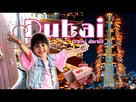 DUBAI TOUR | Burj Khalifa | The Dubai Mall | 2020 | Zunaira & Ashar's World