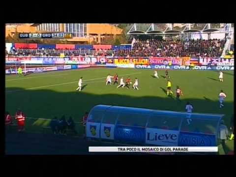 Gubbio 4-0 Grosseto 14-1-2012 Highlights & Goals HD
