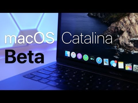 macOS Catalina Beta 1 - What's New? Video
