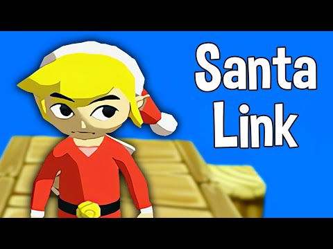 Wind Waker Randomizer but Link Turned Into Santa