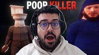 NÃO DEI DESCARGA E AGORA ELE ESTÁ ATRÁS DE MIM! Poop Killer
