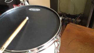 Video thumbnail for tama superstar 14*6.5 ( evans hydraulic black/evans hazy 300) by artuzon