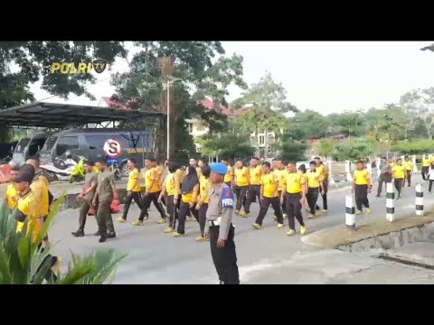 POLDA SULTRA OLAHRAGA BERSAMA FORKOPIMDA