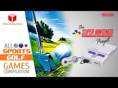 All SNES/Super Nintendo Golf Games Compilation - Every Game (US/EU/JP)