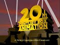20th Century Fox Animation 1999 2005 13th Round Galaxy Network Style