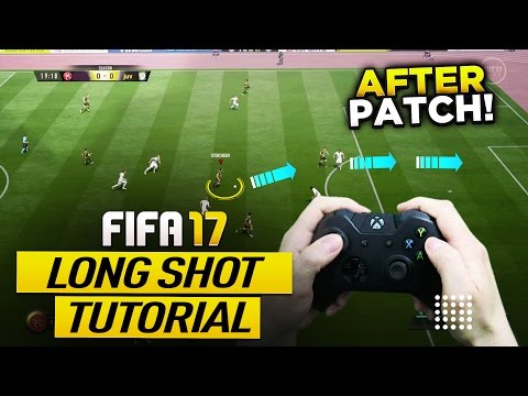 FIFA 17 AFTER PATCH MOST OVERPOWERED LONG SHOT TECHNIQUE TUTORIAL - HOW TO TAKE UNSAVEABLE SHOTS
