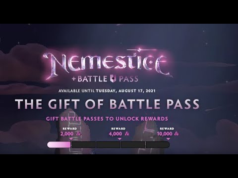How to gift Dota 2 Nemestice Battle Pass - Cant believe i'm making this video