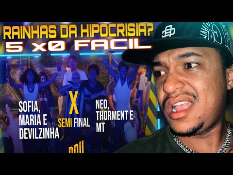 PH REAGE / ( isso foi decepcionante😒🤬) SOFIA (SC), MARIA (SP) E DEVILZINHA X NEO, THORMENT E MT