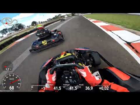 Akars Techspeed tarumã 7 Etapa Larg P2 Cheg seria P1 mas o kart quebrou simples assim