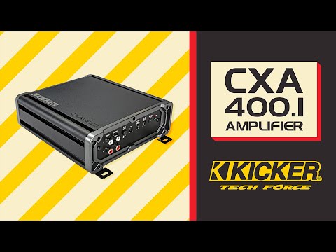 Introducing the Kicker CXA400.1 Bass Amplifier