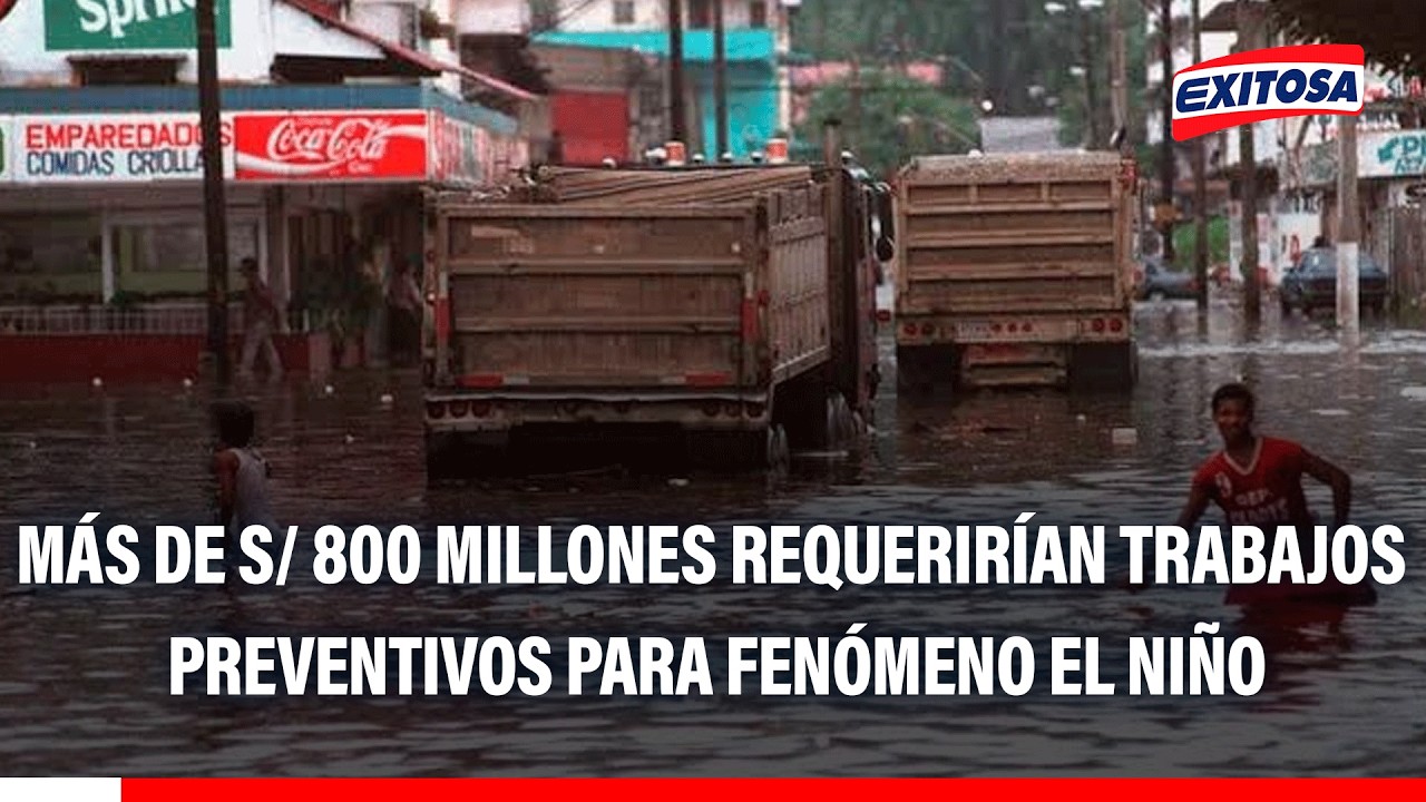 🔴🔵 Trabajos de prevención contra El Niño requeriría de S/ 800 millones, indica César Cándela