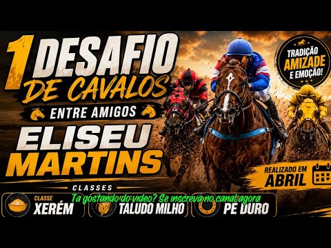 1º Desafio de Cavalos Entre Amigos | Eliseu Martins-PI | Classes Xerém, Talo de Milho e Pé Duro.