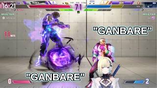 Aizawa Ema Cheers for Ed’s Combo While Getting Hit【VSPO】