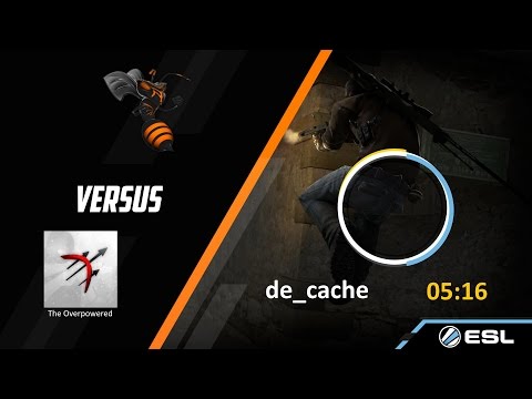 ESL CS:GO 5on5 Major League Winter 2016 Europe - w4sp-Wild For Sports vs. TheOverpowered - de_cache
