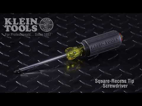 Vierkant-Schraubendreher Nr. 2, mit Rundschaft,102 mm (662)