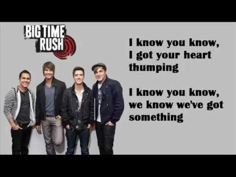 I Know You Know - Big Time Rush Ft. Cymphonique Lyrics