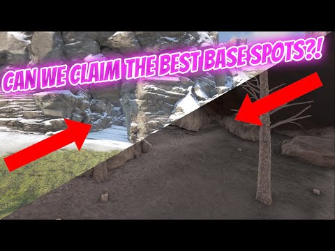 Can We Claim The Centers Strongest Base Spots On Day 1? - Ark: Survival Evolved