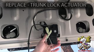 How To Replace A Trunk Lock Actuator - Grand Marquis / Crown Vic