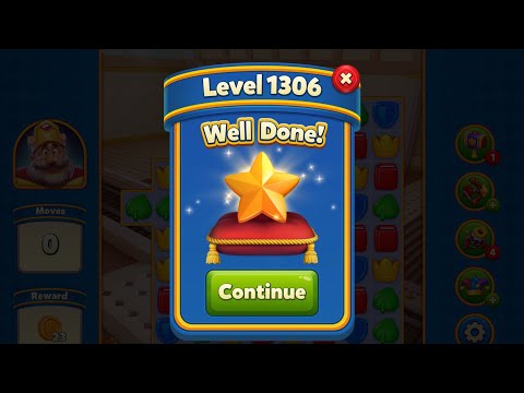 Royal Match - King Robert - Level 1306