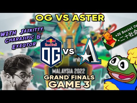 OG vs Aster, Grand Finals Game 3, ESL One Malaysia 2022