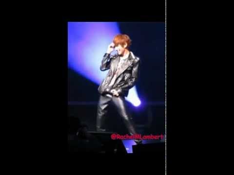 [HD] 130316 BOYFRIEND FANMEET SINGAPORE - Minwoo's Sexy Dance