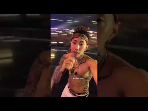 Jay Park Filming himself at Gradmint Festival