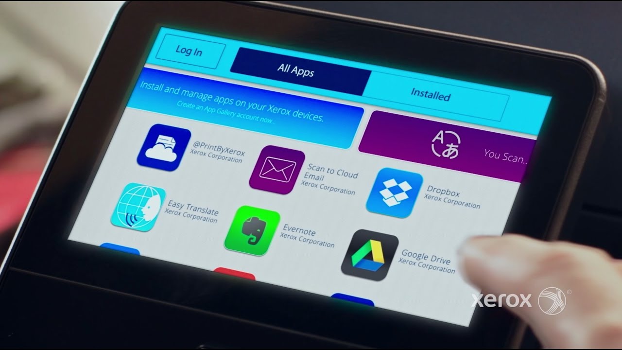 Tecnologia Xerox® ConnectKey e a vantagem dos apps - YouTube Vídeo