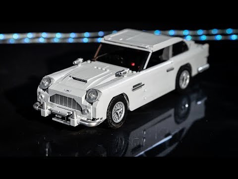 LEGO James Bond Aston Martin DB5 10262 stop-motion build