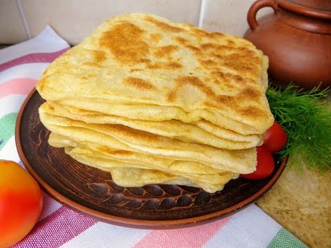 Марокканские лепешки Вместо хлеба, для бутербродов. Нужна лишь манка, мука и масло