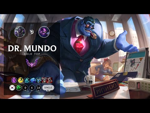 Dr. Mundo Top vs Kennen - KR Master Patch 12.7