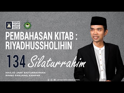 LIVE | NGAJI KITAB RIYADHUSSHOLIHIN 135 | Masjid Jami' Baiturrahman Jl Kamboja Rimbo Panjang