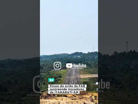 Pista curta, pouso incrível! FAB 🇧🇷