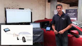 Testing keyless entry sensors