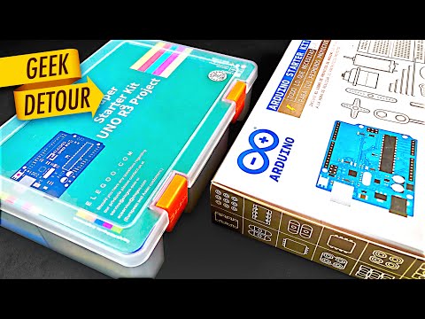 Arduino Unboxing: Original Arduino Starter Kit vs Elegoo Uno R3 Starter Kit