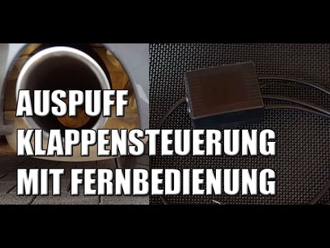 Auspuff Klappensteuerung mit Fernbedienung vom Klappenprofi